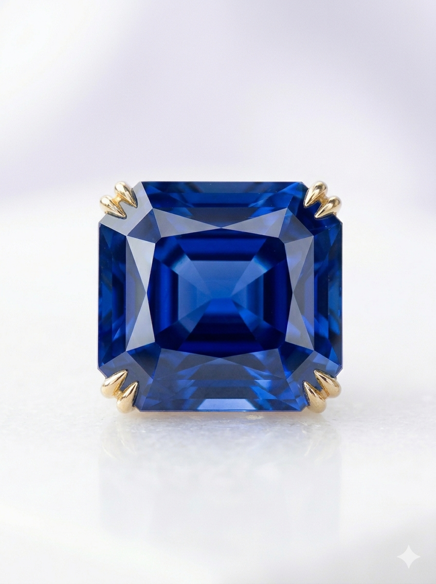 September Virgo birthstone blue sapphire gemstone